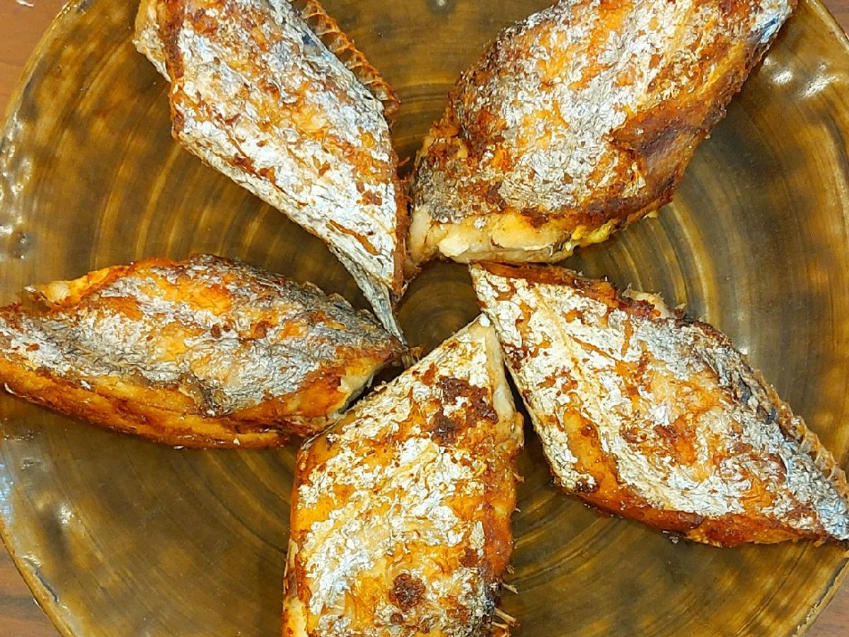 Cá đao (cá hố) chiên