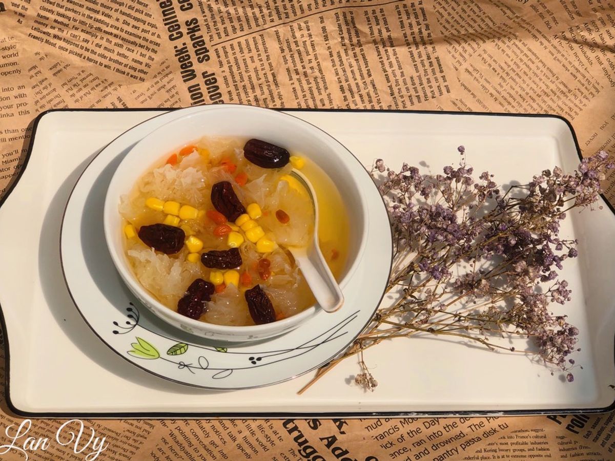 Chè bắp nấm tuyết