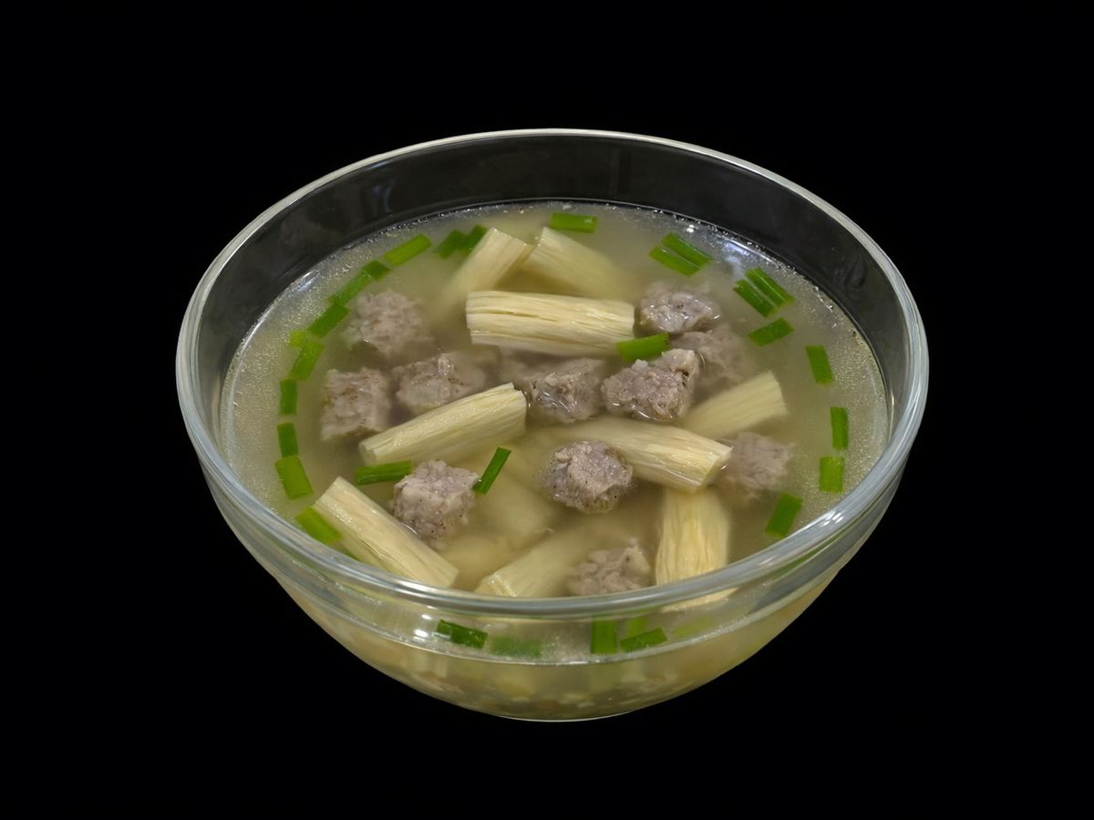 SP.0960 - Canh Phù Trúc Thịt Viên