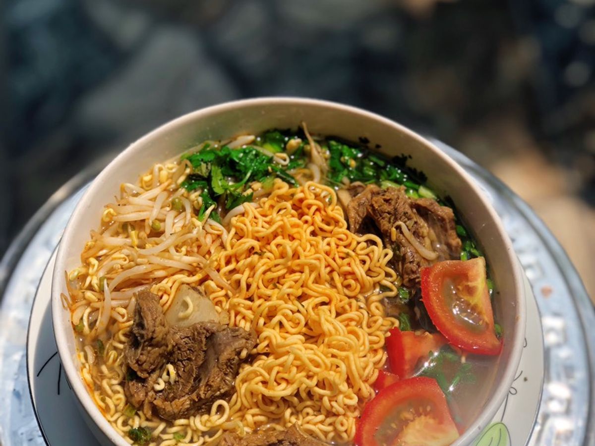 Mì sườn bò