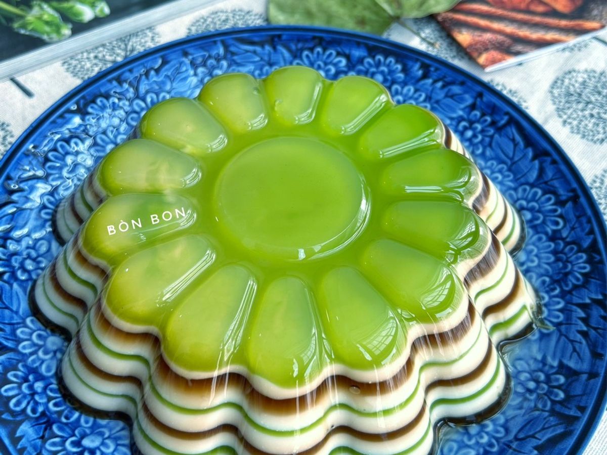 Rau Câu 3 Màu (Lá Dứa, Cà Phê, Sữa Dừa)
