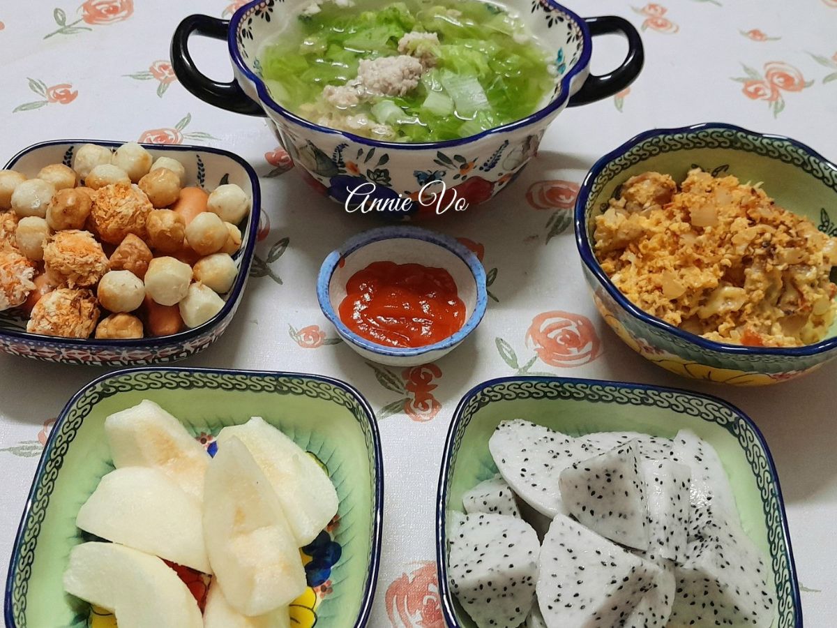 Cơm nhà nấu nhanh 30 phút