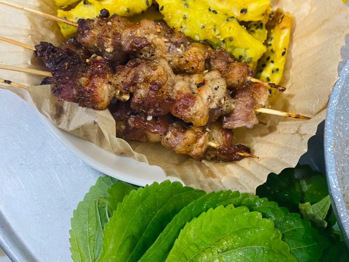 Thịt xiên nướng