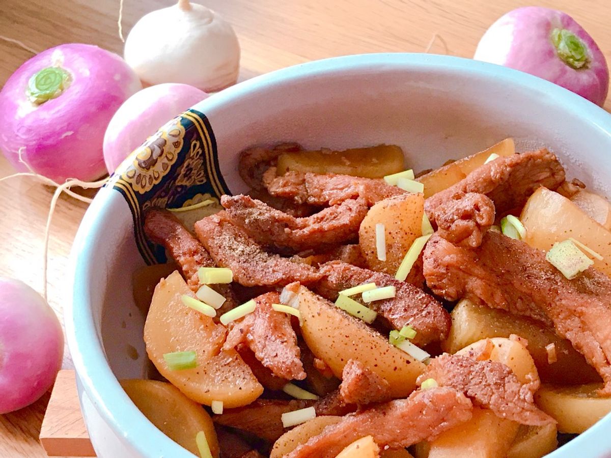 Thịt Kho Tiêu & Củ Cải Trắng