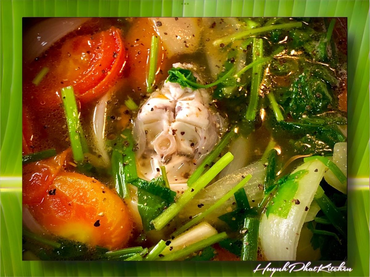 Cá Sủ Nấu Ngót