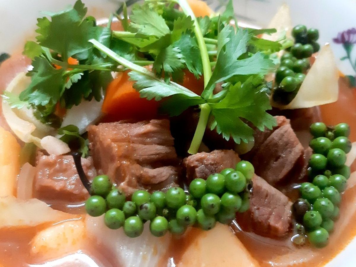 Thịt trâu sốt vang
