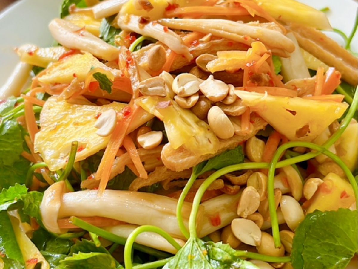 Gỏi rau má chay