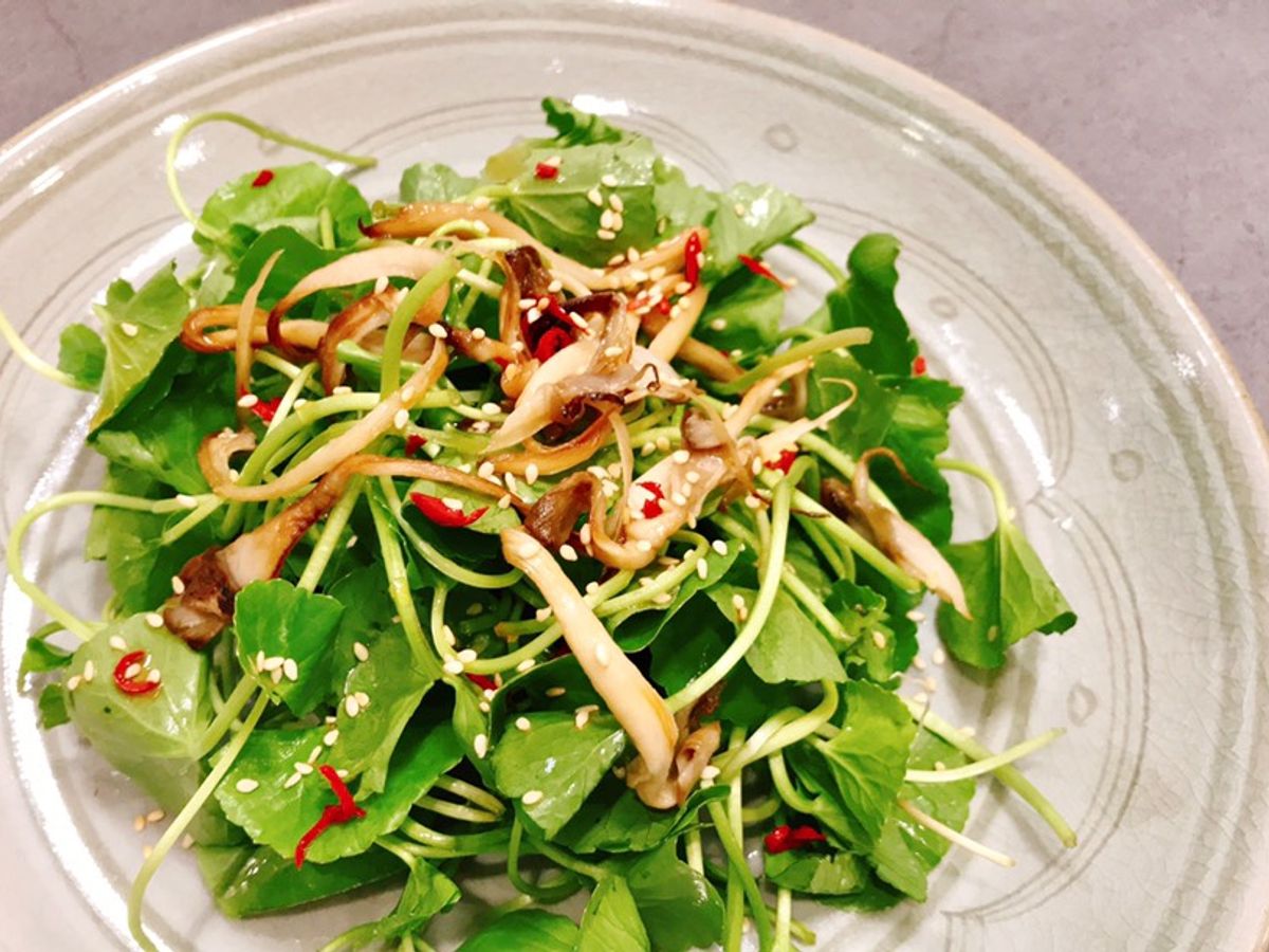 Món chay dễ làm| Gỏi rau má