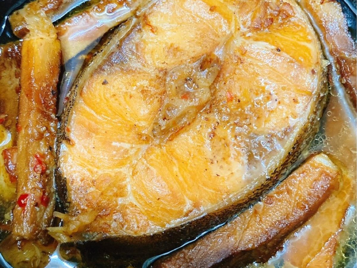 Cá Bớp Kho Thịt