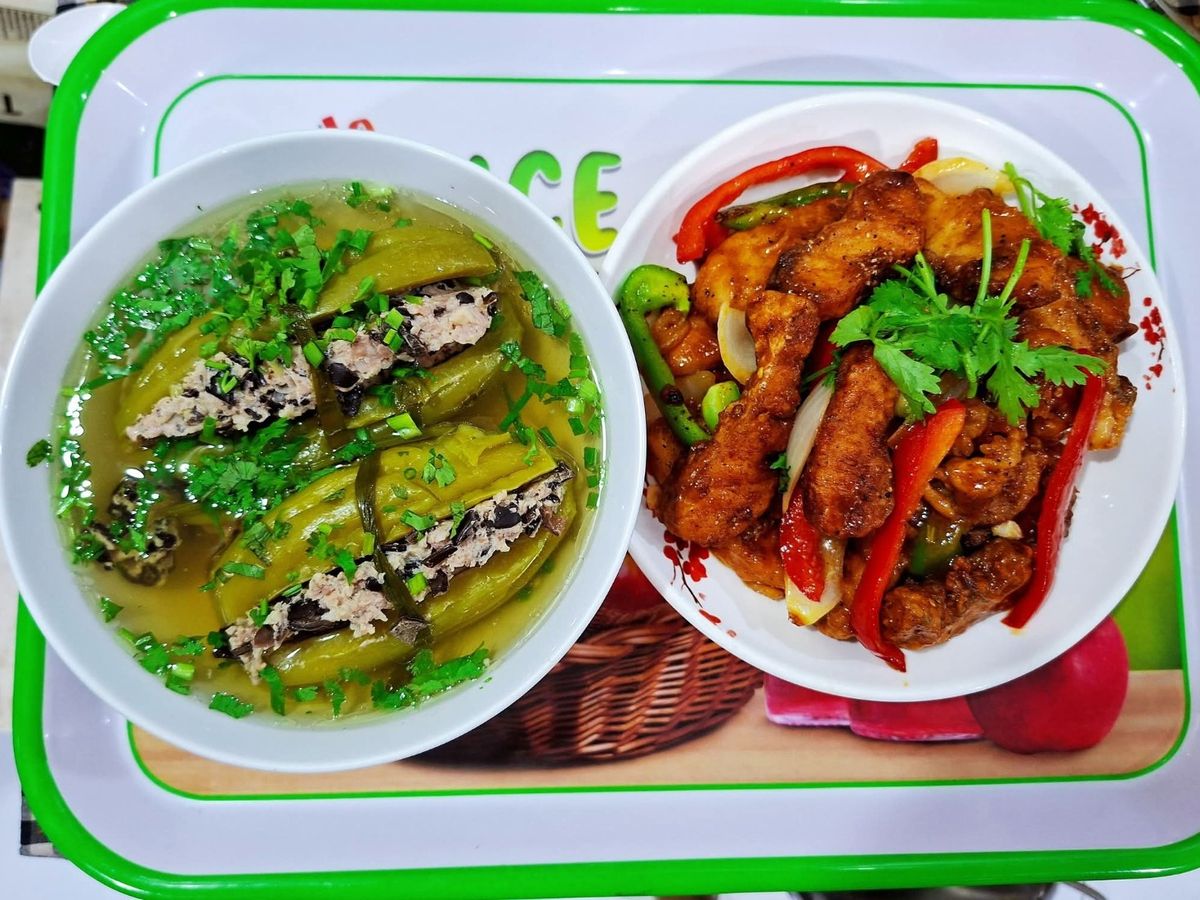 Cơm nhà 2 món