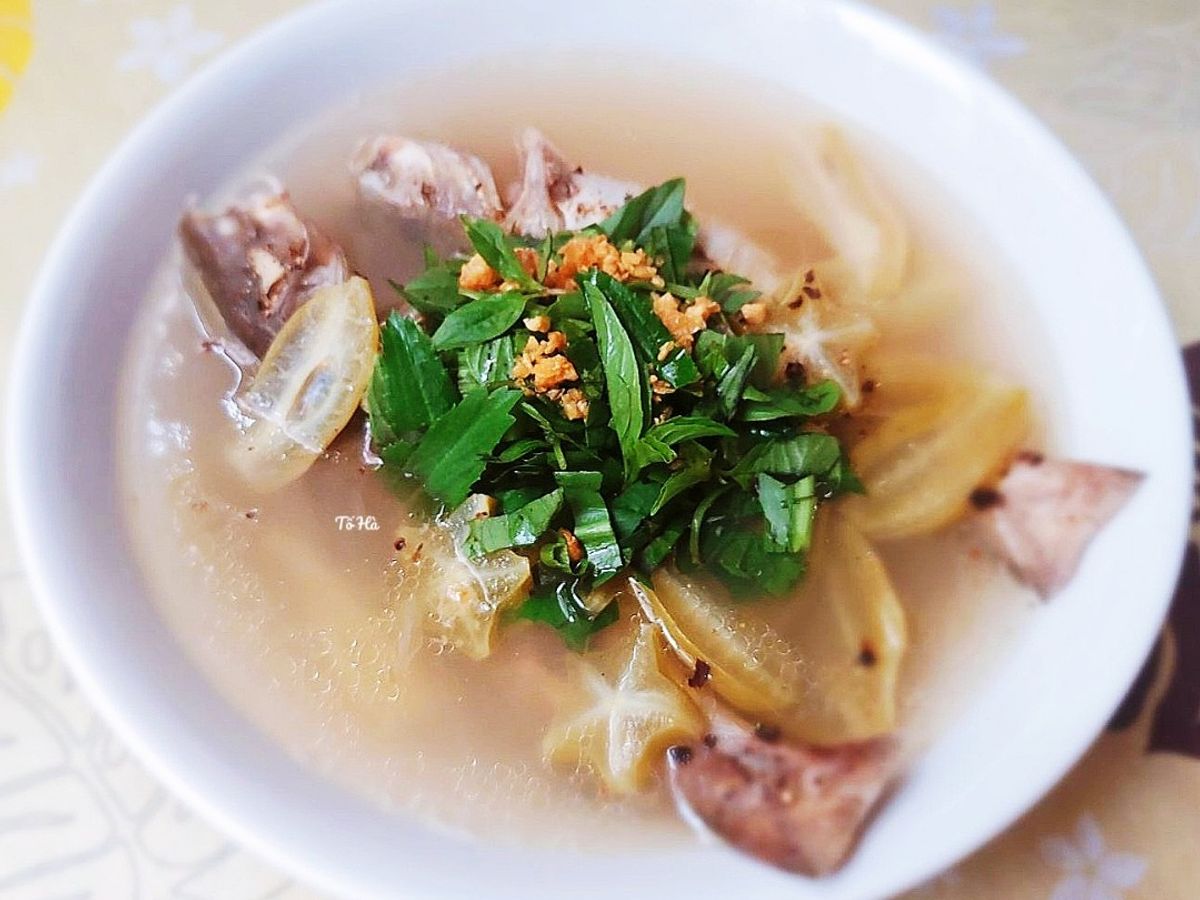 Canh chua CÁ LĂNG nấu khế