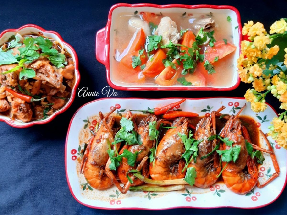 Cơm nhà 3 món bổ dưỡng