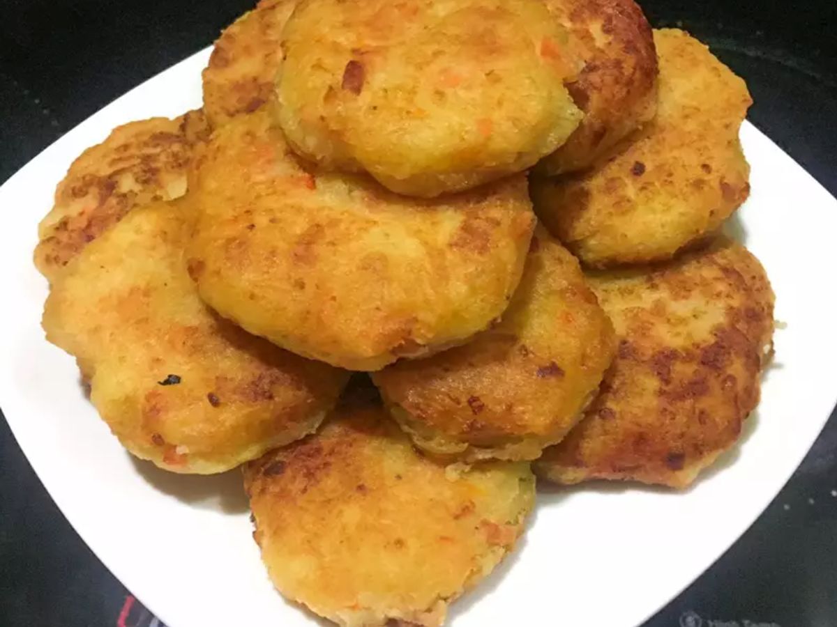 Bánh khoai tây rau củ