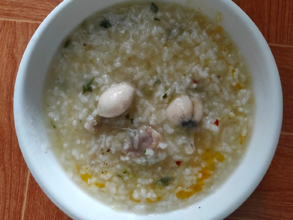 Cháo ếch bí đao
