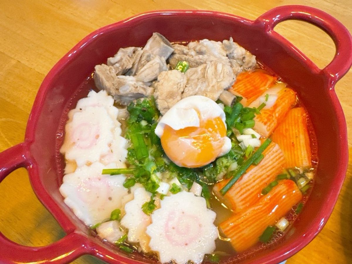 Bún Sườn Nấu Thanh Cua