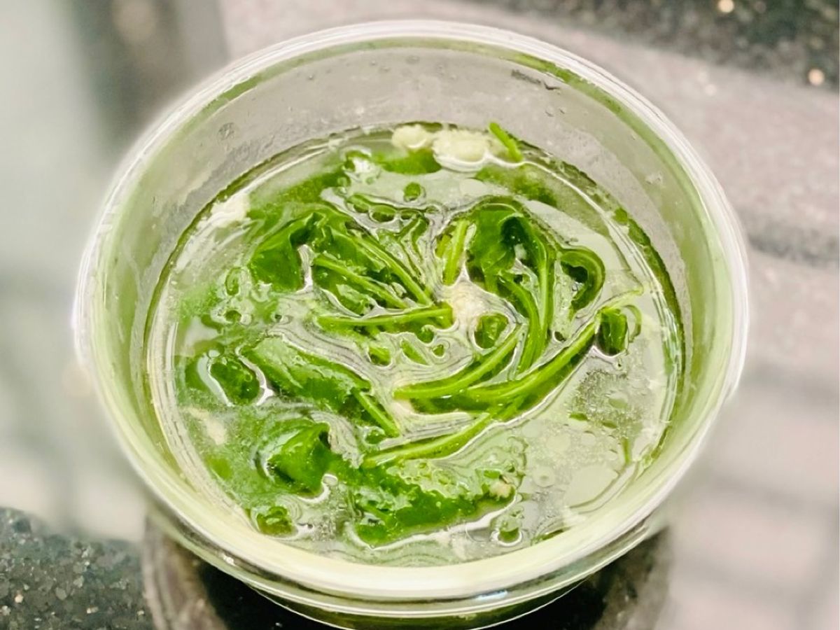 Canh Rau Má Nấu Thịt Bằm