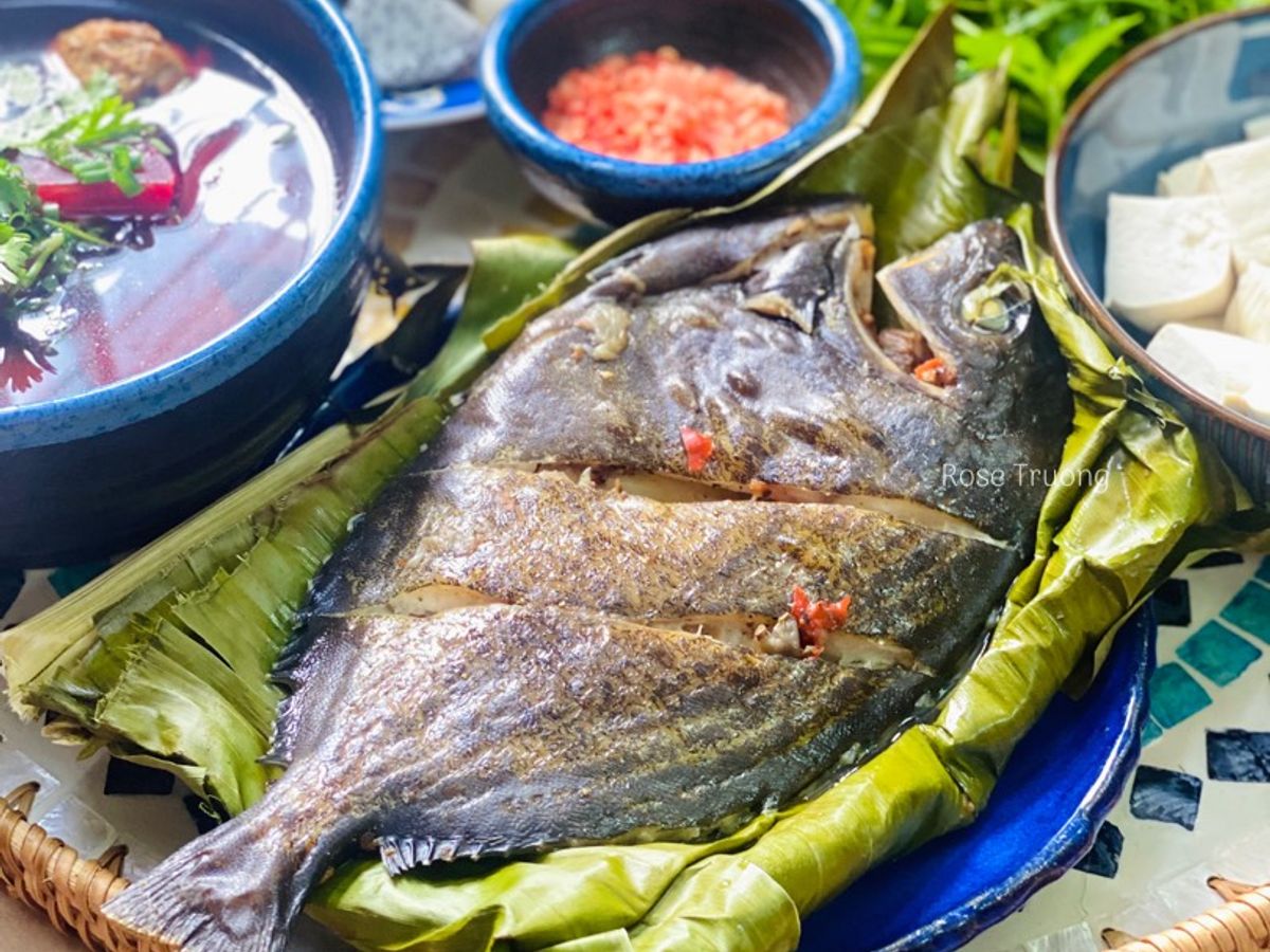 Cá Dìa Nướng Muối Ớt