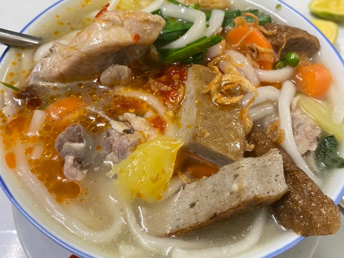 Bánh canh chả cá phiên bản lười