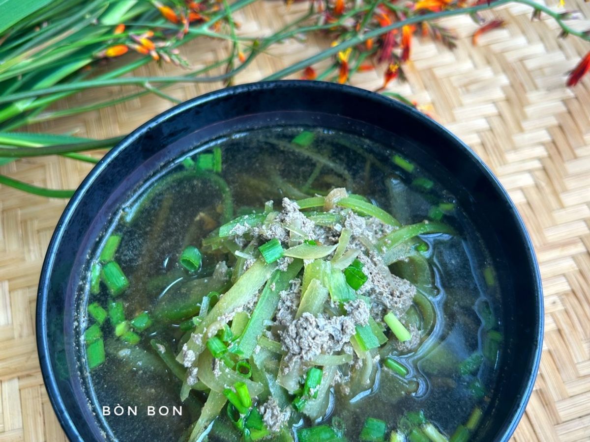 Canh Cua Bí Xanh
