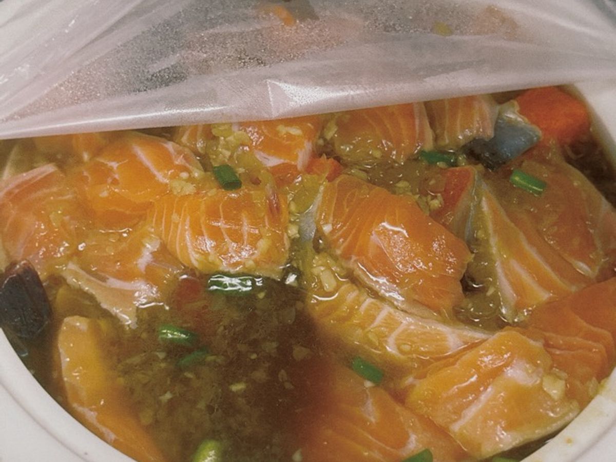 Cách làm hải sản ngâm/chan sốt kiểu ít cay