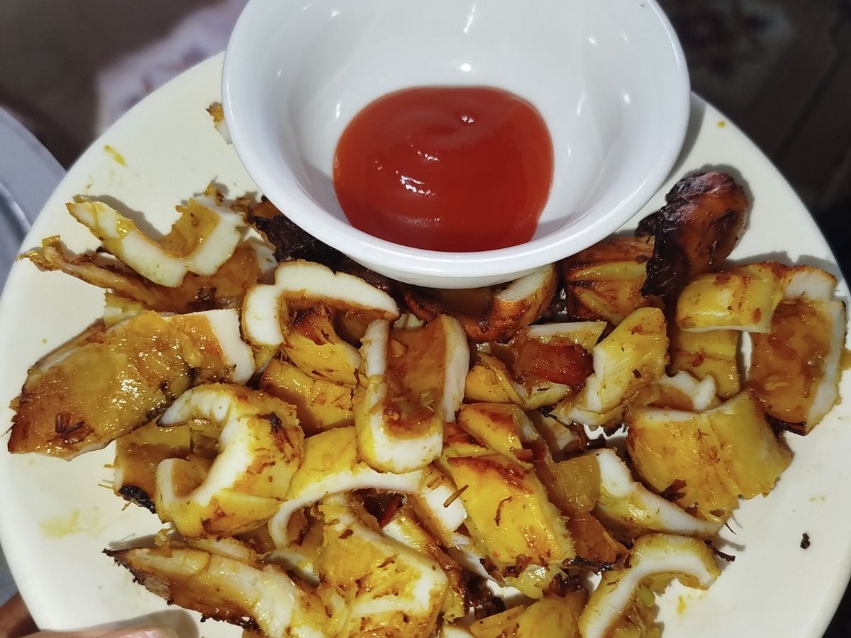 Mực nướng sa tế bằng nckd