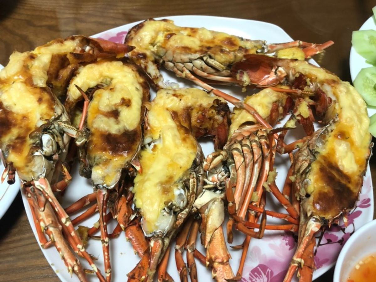 Tôm hùm nướng phomai