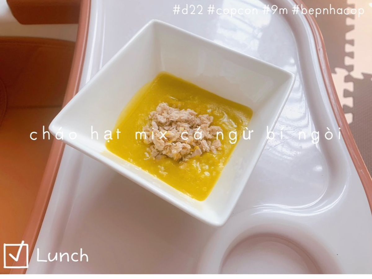 Cháo cá ngừ 🐟 bí ngòi