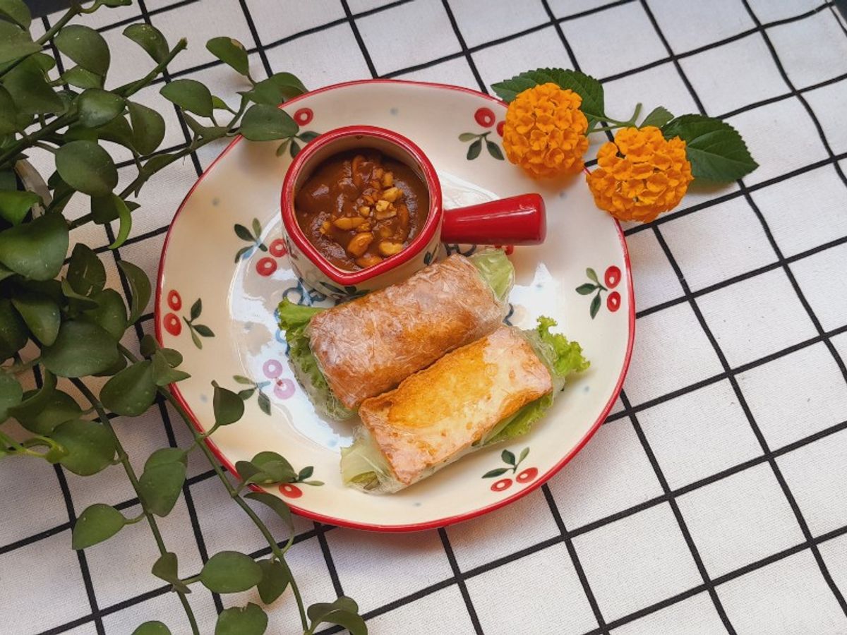 Bò bía chay