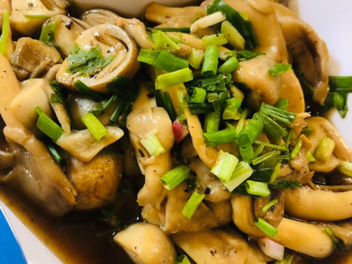 Nấm xào chay