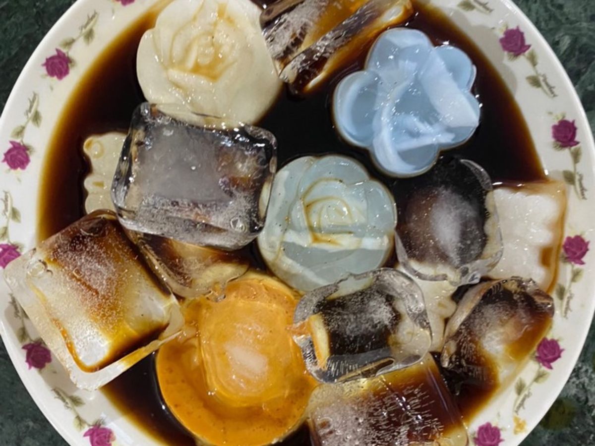 Rau câu bánh flan