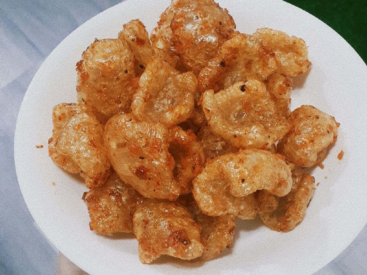 Bì heo chiên giòn