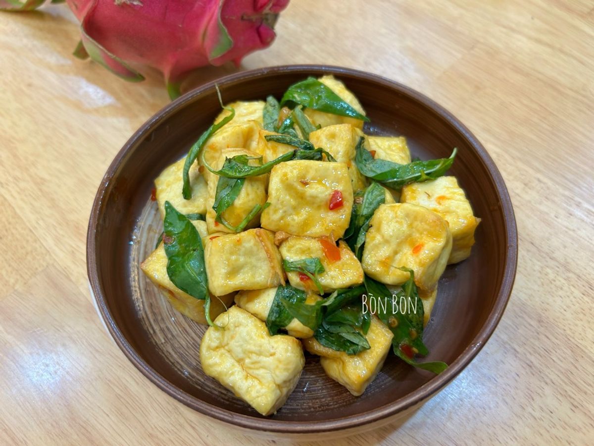 Đậu Hũ Lắc Sa Tế Chay