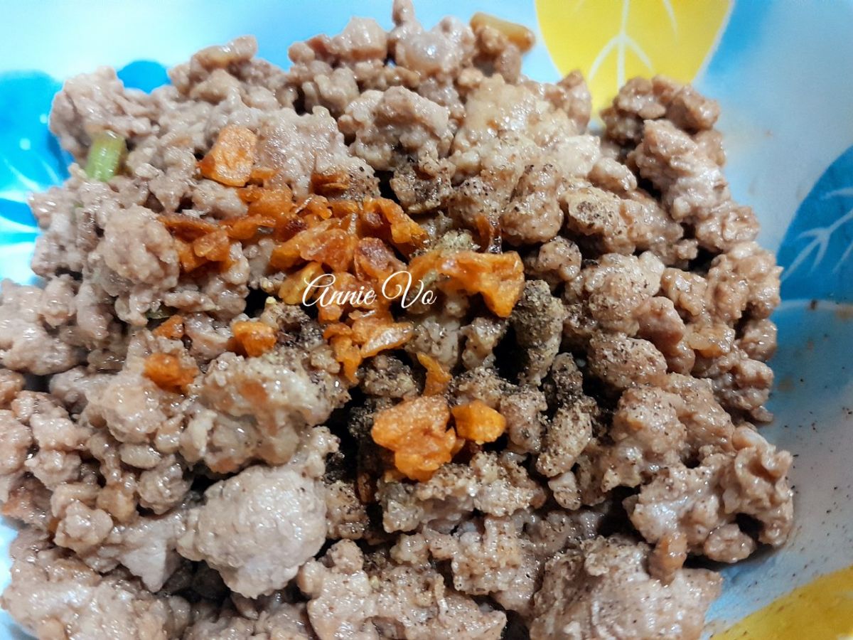 Thịt bò băm xào