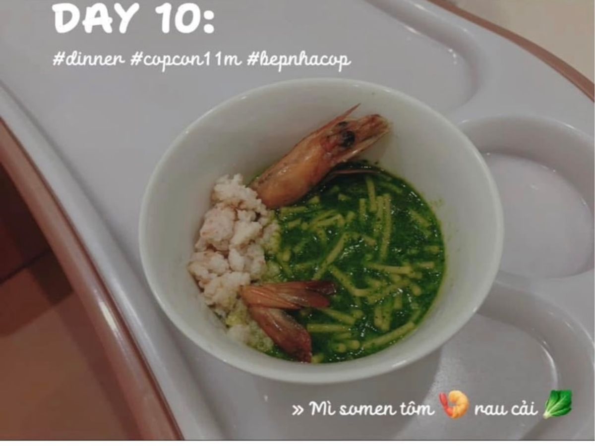 Mì somen tôm rau cải 🥬