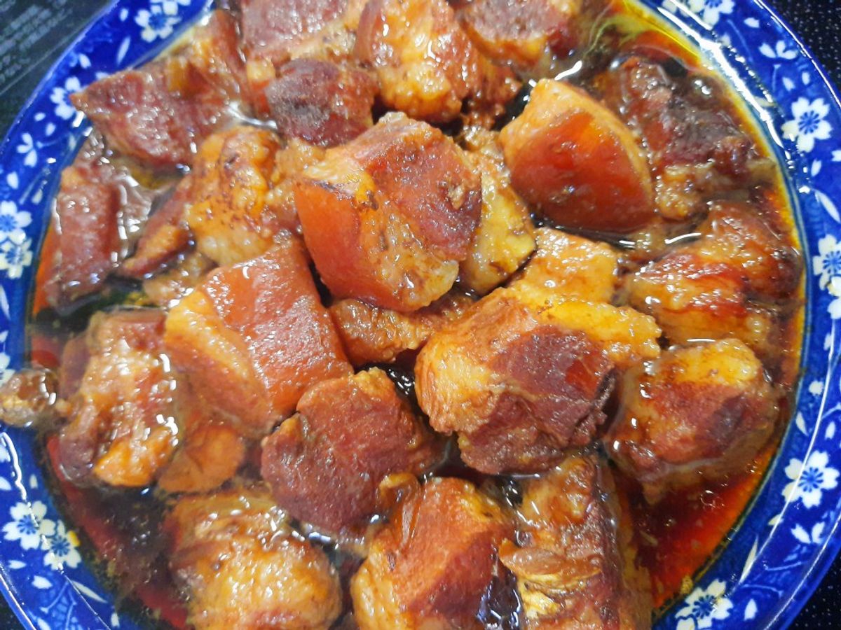 Thịt kho coca