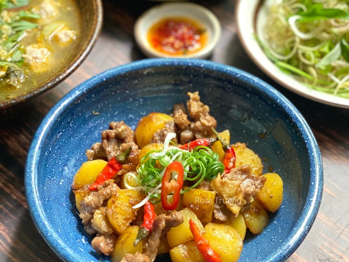 Thịt Kho Khoai Tây