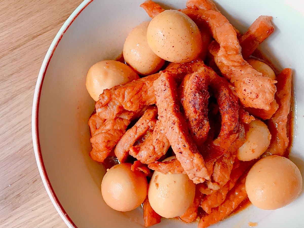 Thịt Kho Trứng Cút