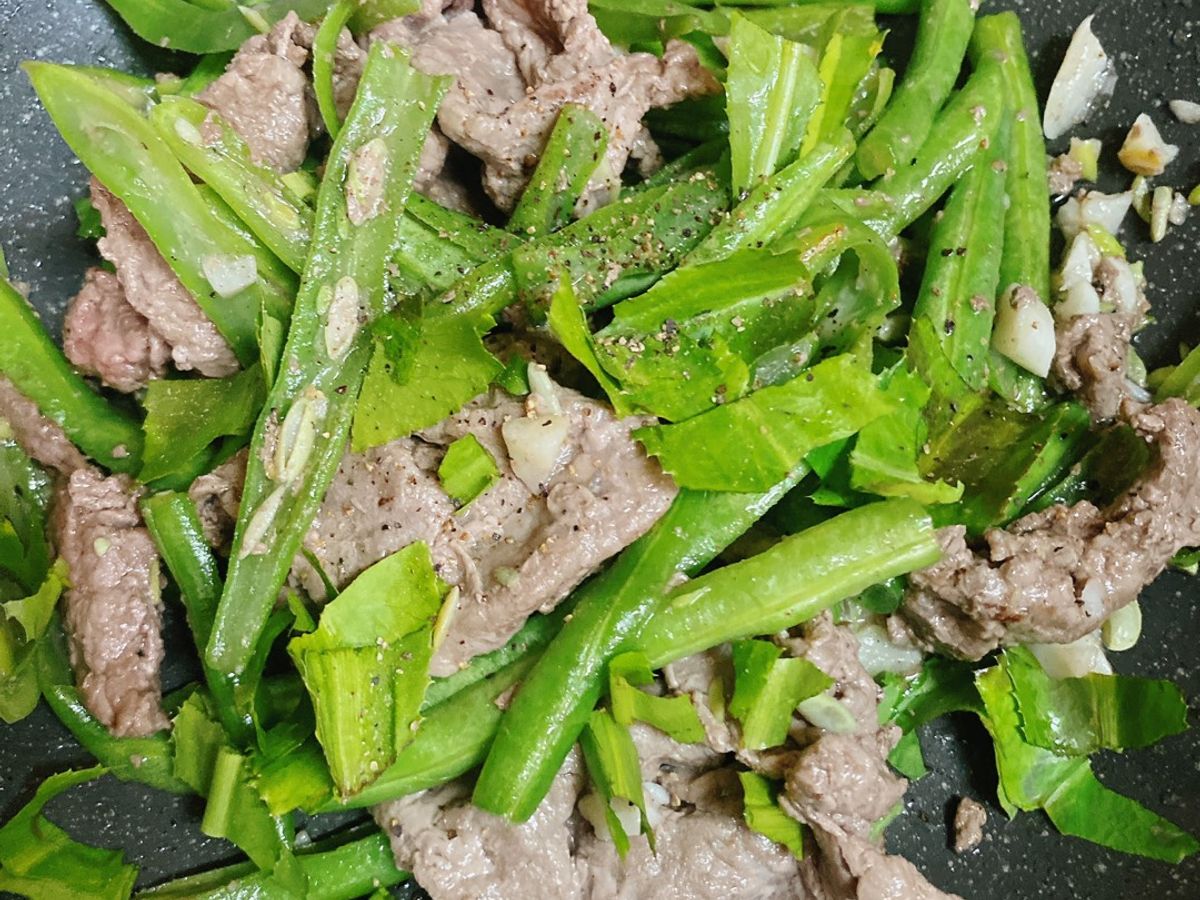 Thịt Bò Xào Đậu Ve