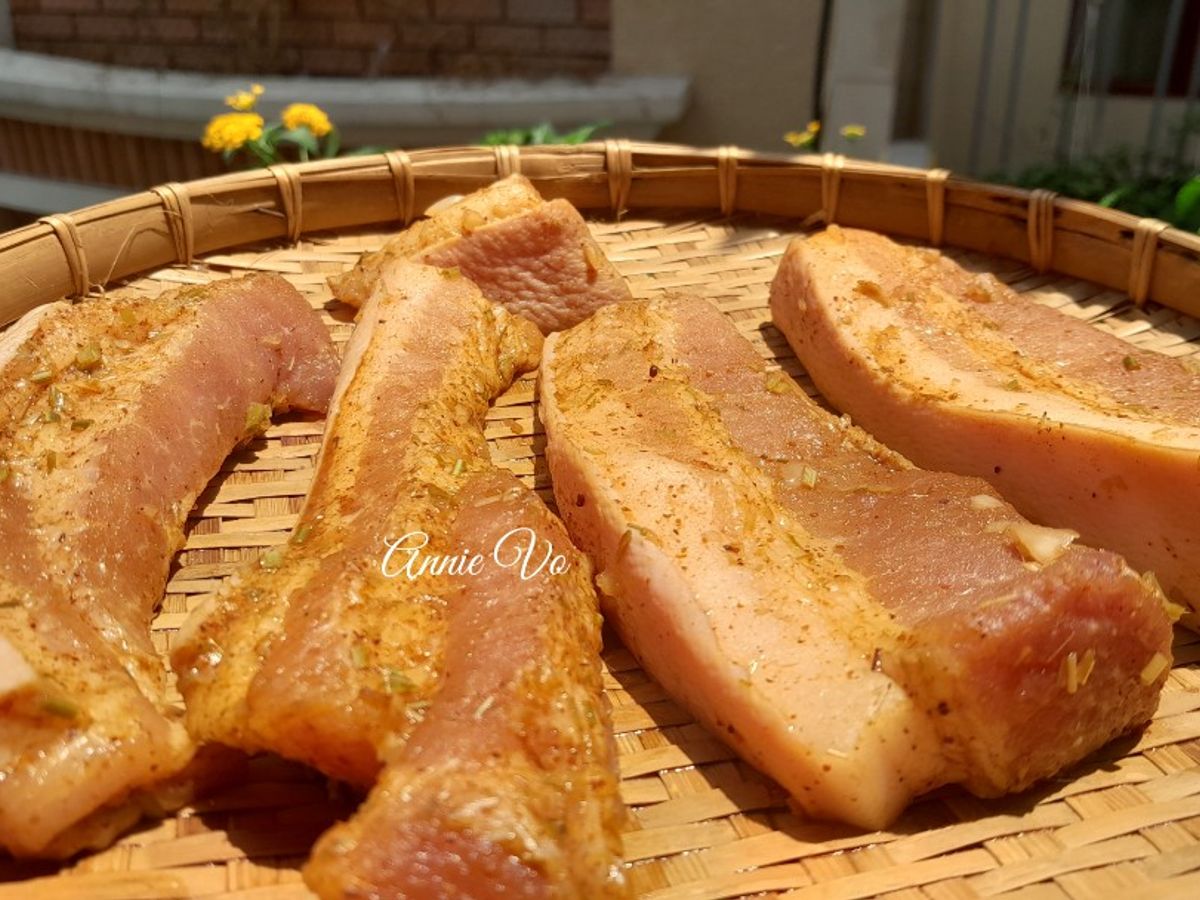 Thịt ba rọi một nắng
