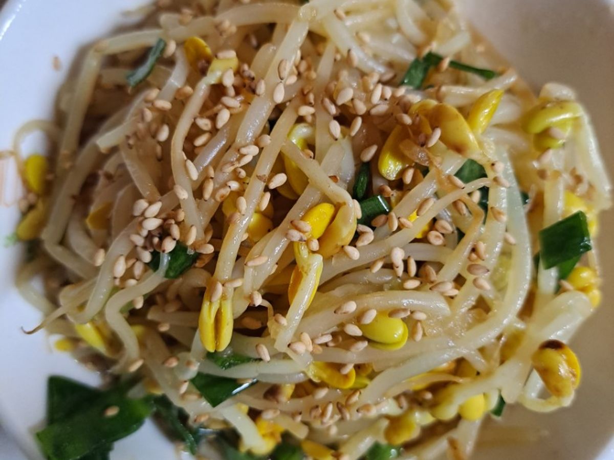 Rau giá trộn