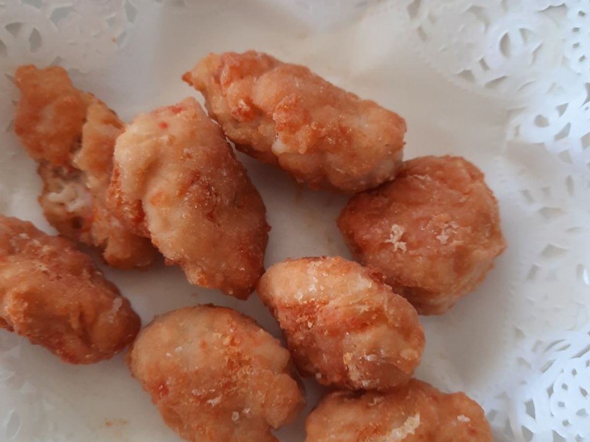 Chả tôm thịt cho bé (trên 1y)
