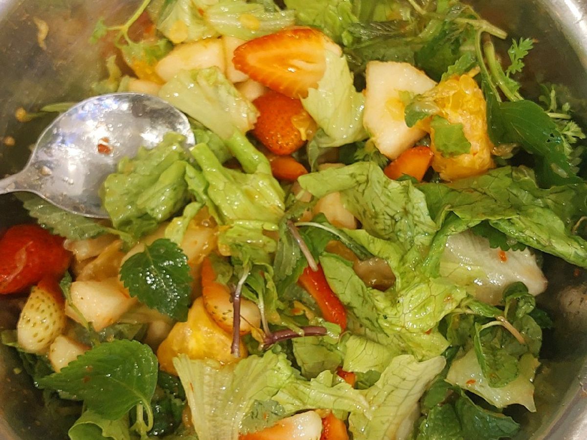 Salad rau quả