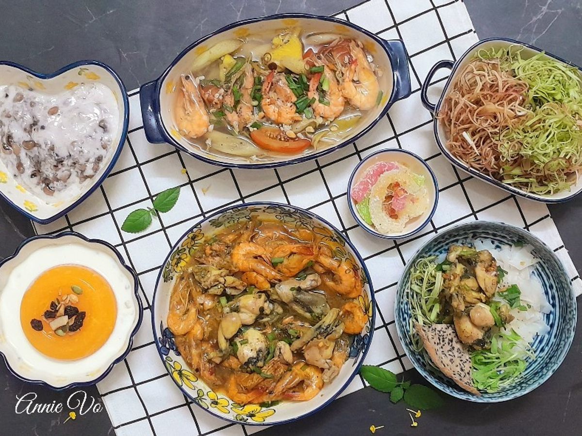 Cơm nhà nhiều món ăn ngon