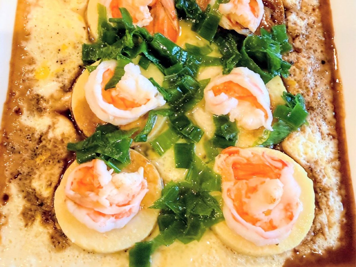 Đậu hũ hấp tôm (Steamed Tofu with Shrimp)
