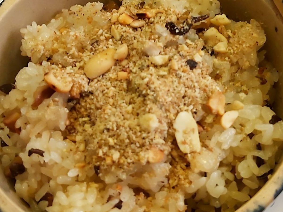 Cơm nếp nấm