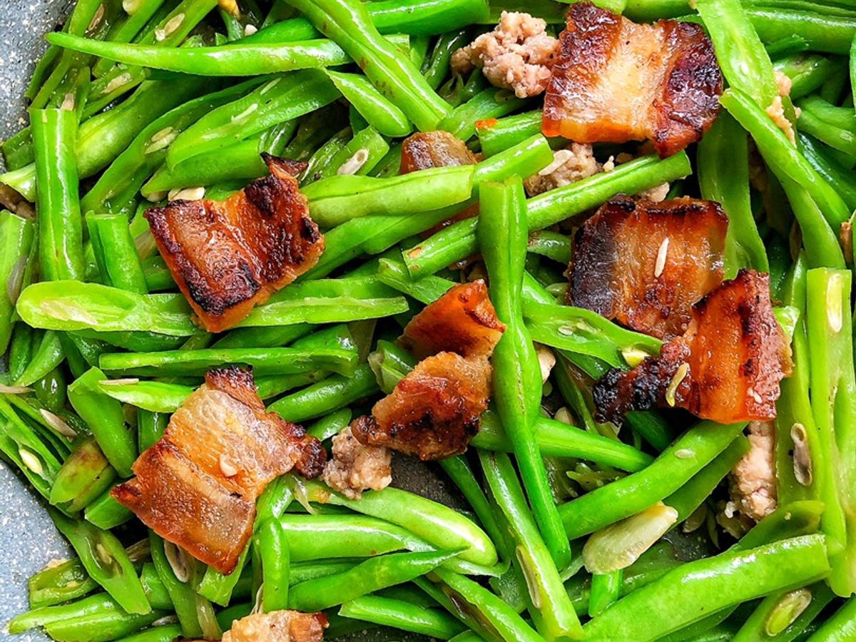 Đậu Cô Ve Xào Thịt Xíu