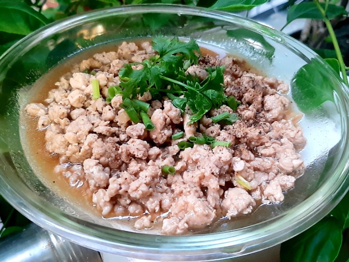 Thịt băm rang nước mắm