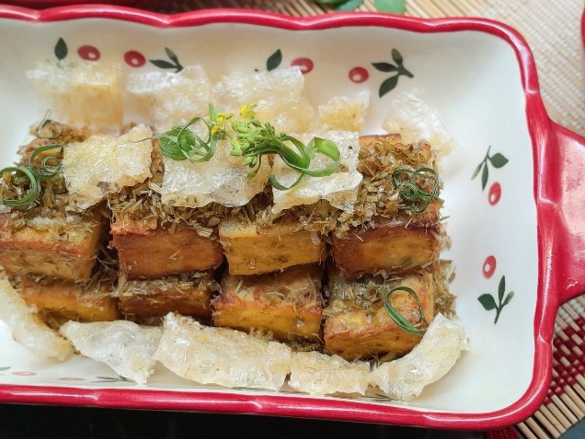 Đậu hũ rang sả