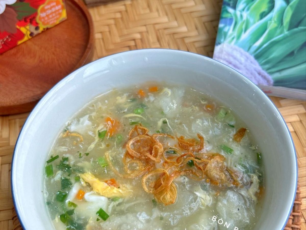 Súp Sò Điệp Bong Bóng Cá