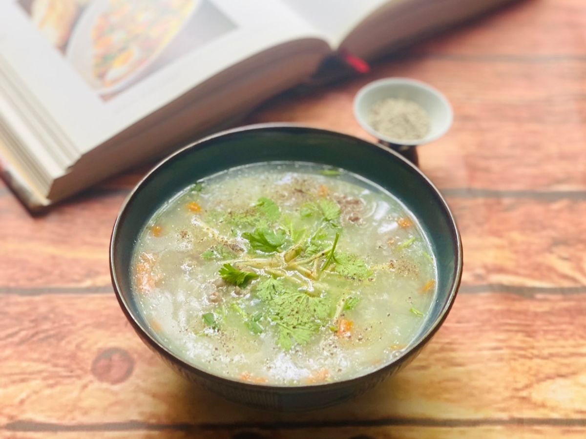 Cháo Thịt Bò Cà Rốt Khoai Tây